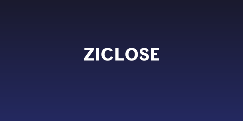 Ziclose Social Header