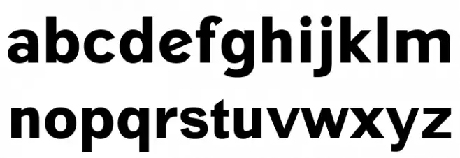 Ziclose 字体 小写