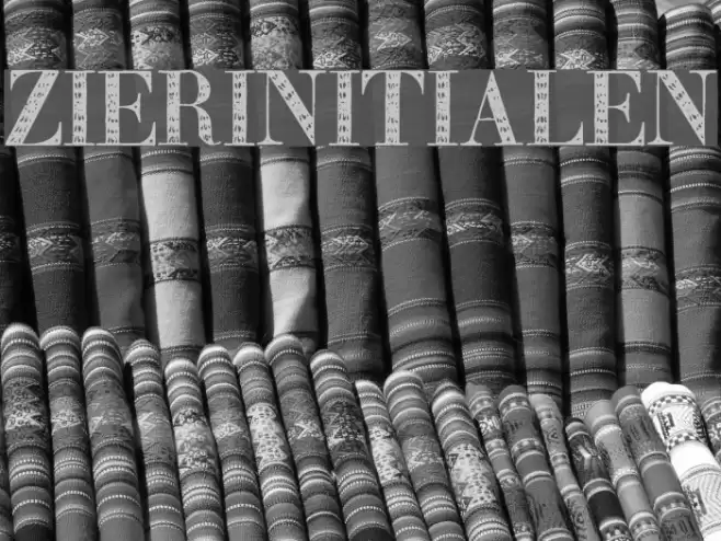 Zierinitialen2 Font examples