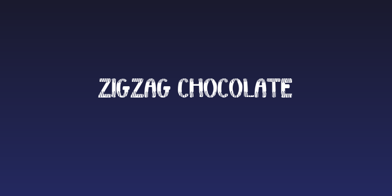 ZigZag Chocolate Social Header