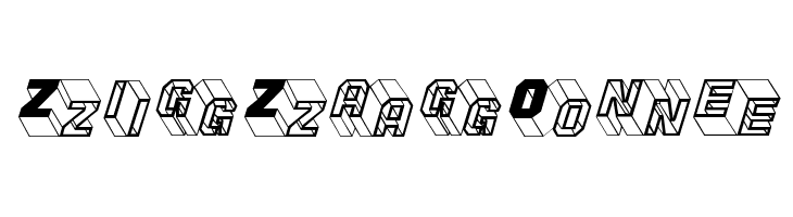 ZigZagOne Font