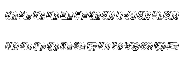 ZigZagOne Font LOWERCASE