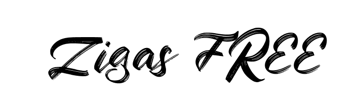 Zigas FREE  Frei Schriftart Herunterladen