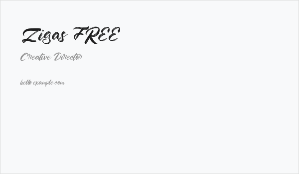 Zigas FREE Business Card