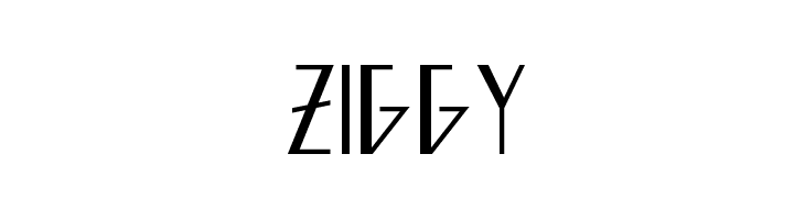 Ziggy  Frei Schriftart Herunterladen