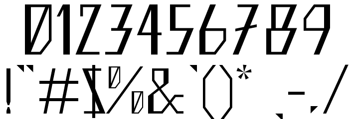 Ziggy Font OTHER CHARS