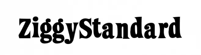 ZiggyStandard  تنزيل الخطوط