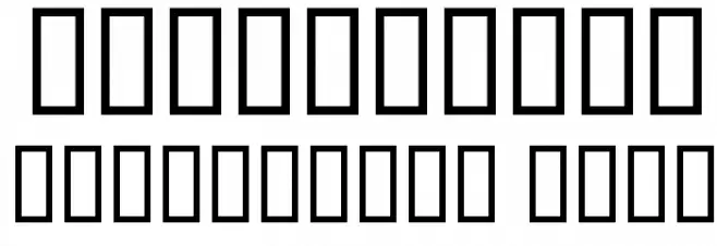 ZiggyStandard Font OTHER CHARS