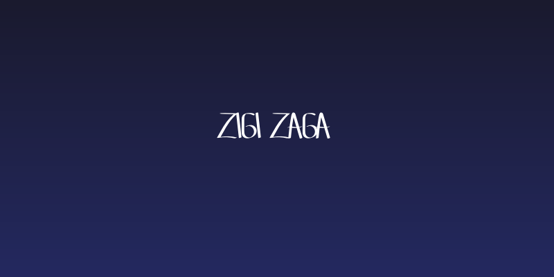 Zigi Zaga Social Header