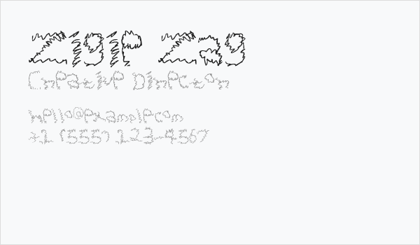 Zigie Zag Business Card