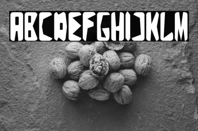 Zigzag Font examples