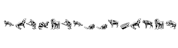 ZigzagZooAnimal  font caratteri gratis