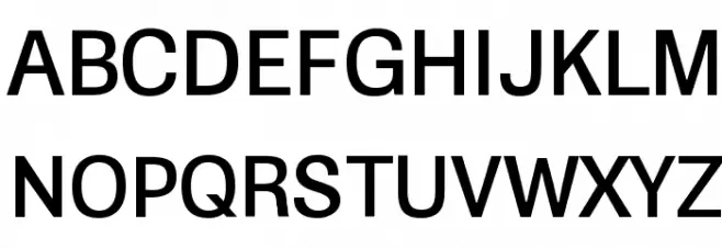 Zikketica 字体 大写