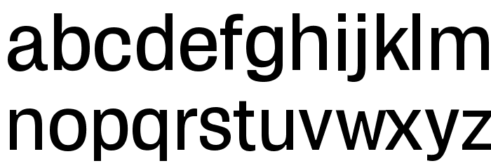 Zikketica Font LOWERCASE