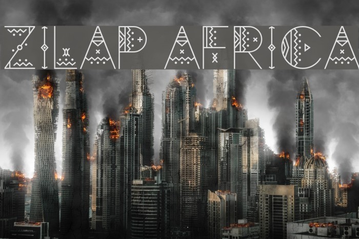 Zilap Africa Font examples