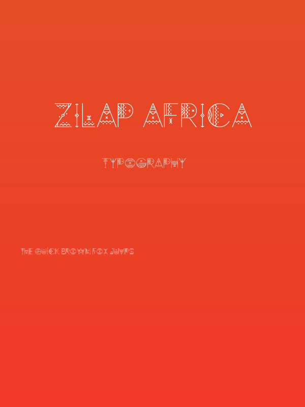 Zilap Africa Poster