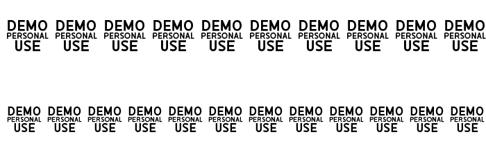Zilap Christmas Gift Personal U DEMO Font OTHER CHARS