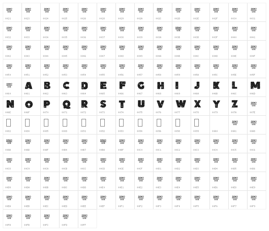 Zilap Christmas Gift Personal U DEMO Character Map