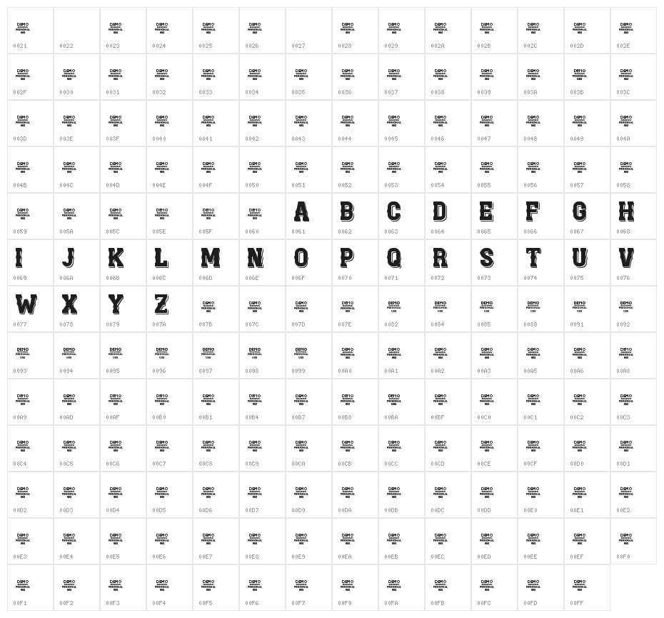 Zilap Combat Shadow Character Map