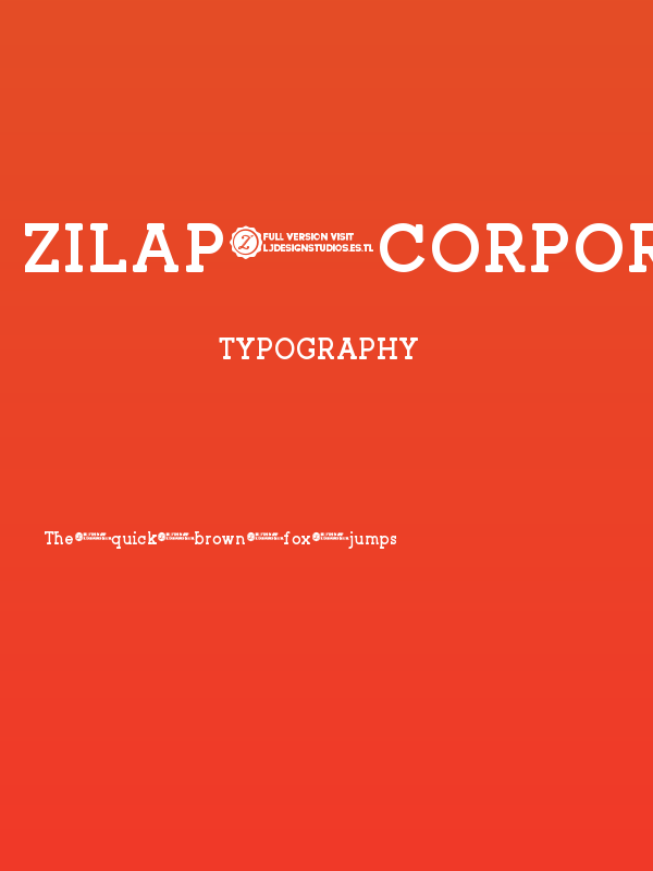 Zilap Corporative Bold Poster
