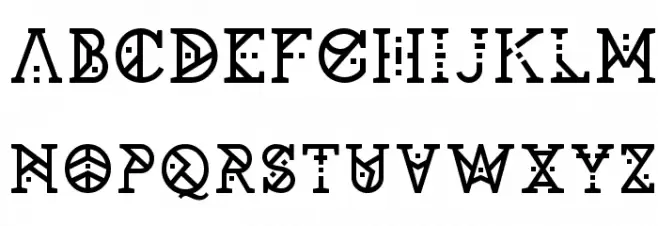 Zilap Corporative Especial Decorative 字体 大写