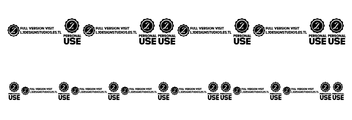 Zilap Corporative Italic Font OTHER CHARS