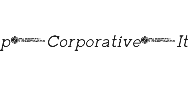 Zilap Corporative Italic Logo