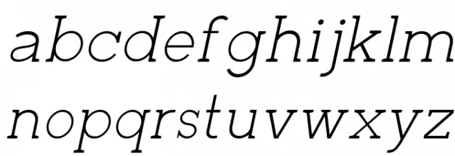 Zilap Corporative Light Italic خط أحرف صغيرة