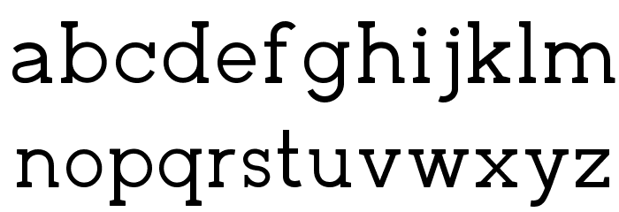 Zilap Corporative Font LOWERCASE