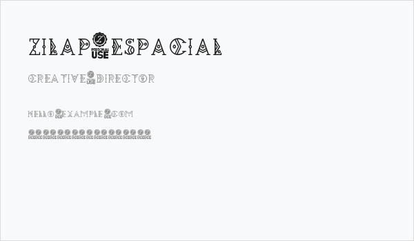 Zilap Espacial Business Card