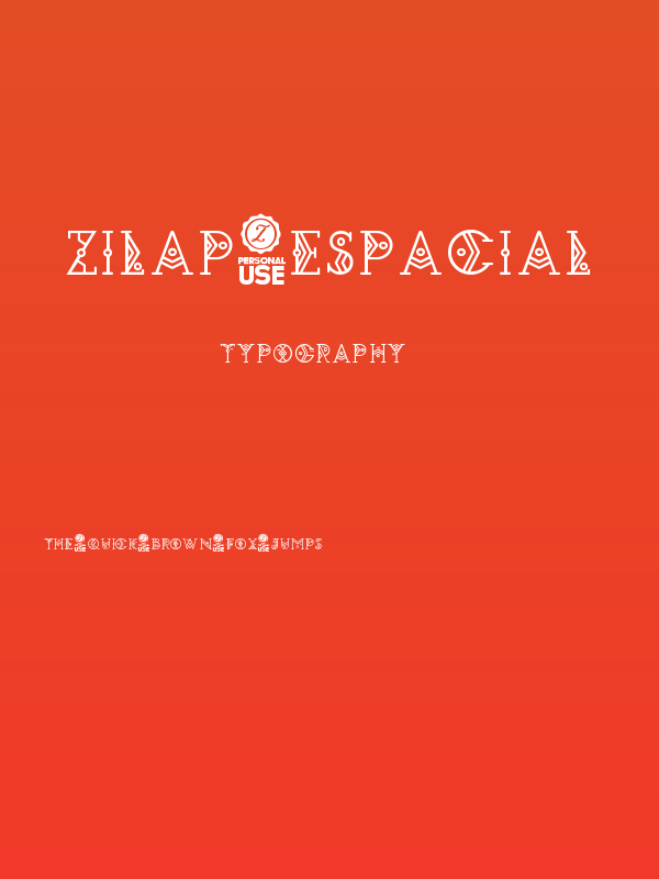 Zilap Espacial Poster