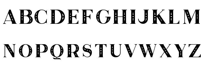 Zilap Exclusive Personal use Decorative Font LOWERCASE