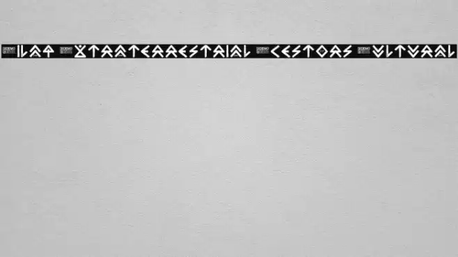 Zilap Extraterrestrial Acestors Cultural Font examples