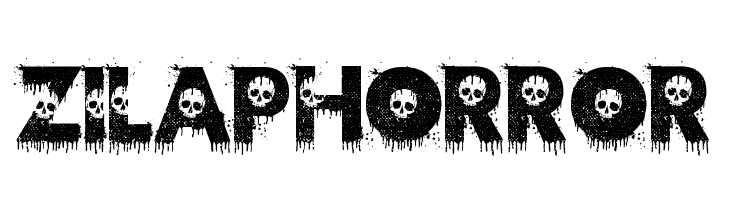 Zilap Horror फ़ॉन्ट