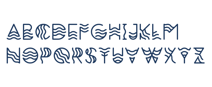 Zilap Marine Lowercase