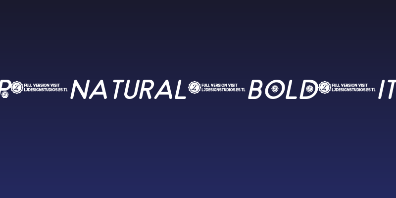Zilap Natural Bold Italic Social Header