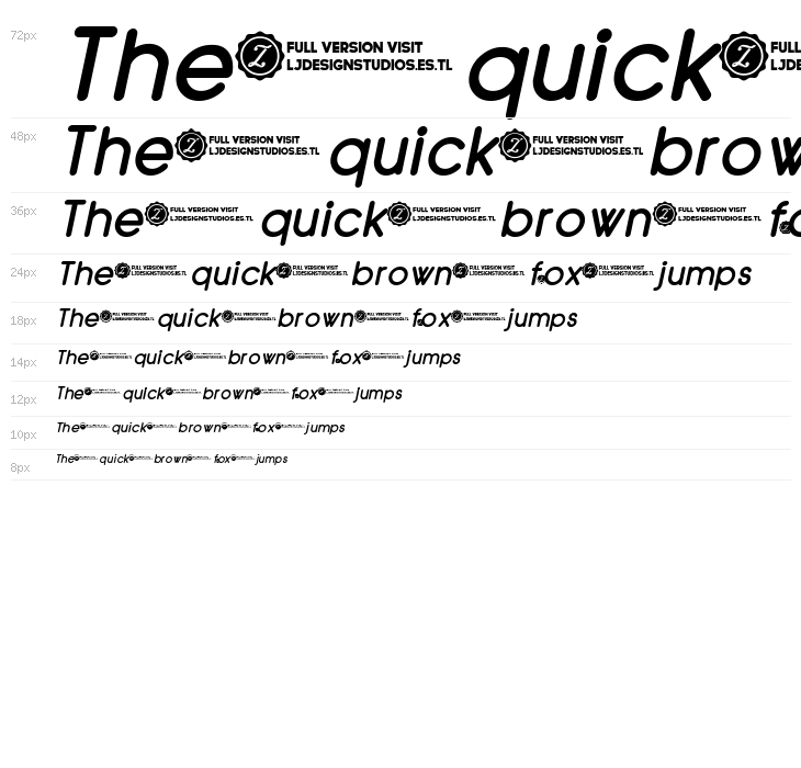 Zilap Natural Bold Italic Waterfall