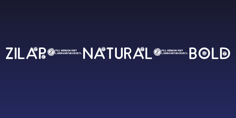 Zilap Natural Bold Social Header