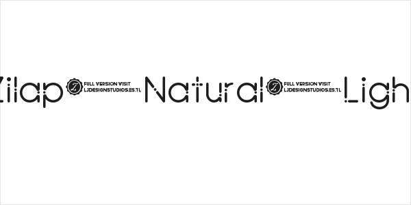 Zilap Natural Light Logo