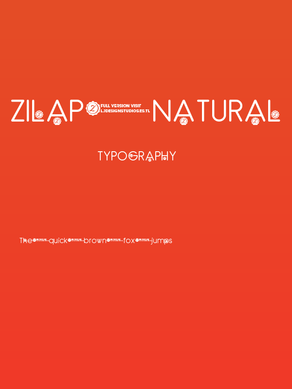 Zilap Natural Poster