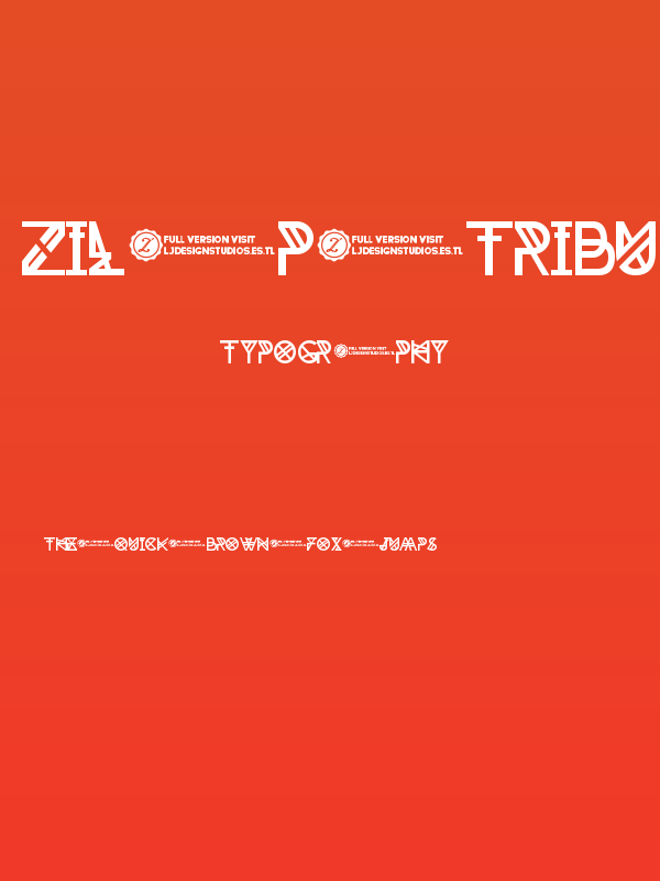 Zilap Tribu Poster