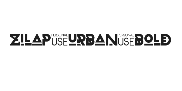 Zilap Urban Bold Logo