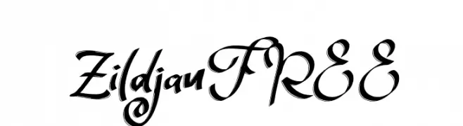 ZildjanFREE  baixar fontes gratis