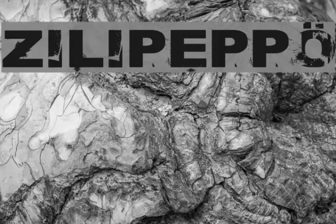 Zilipeppö Font examples