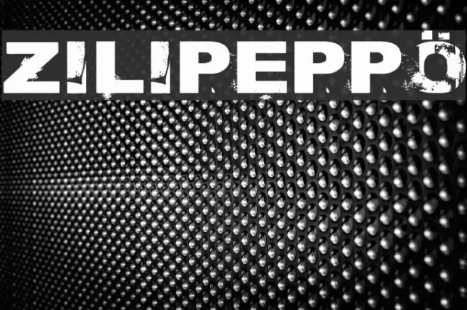 Zilipeppö Font examples