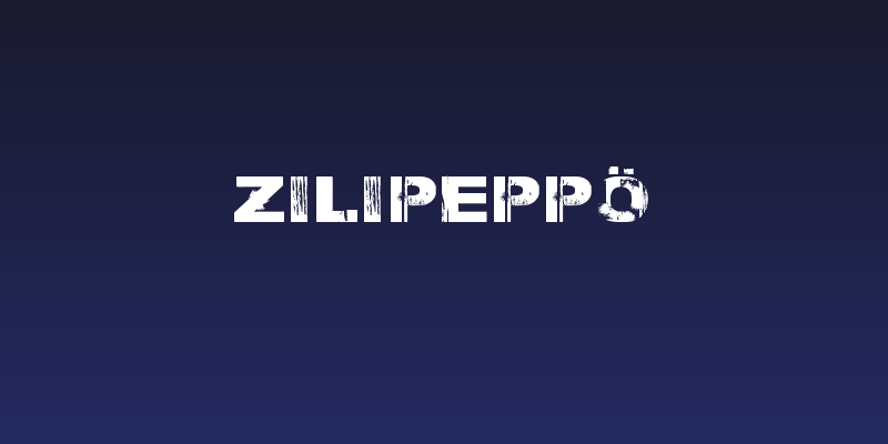 Zilipeppö Social Header