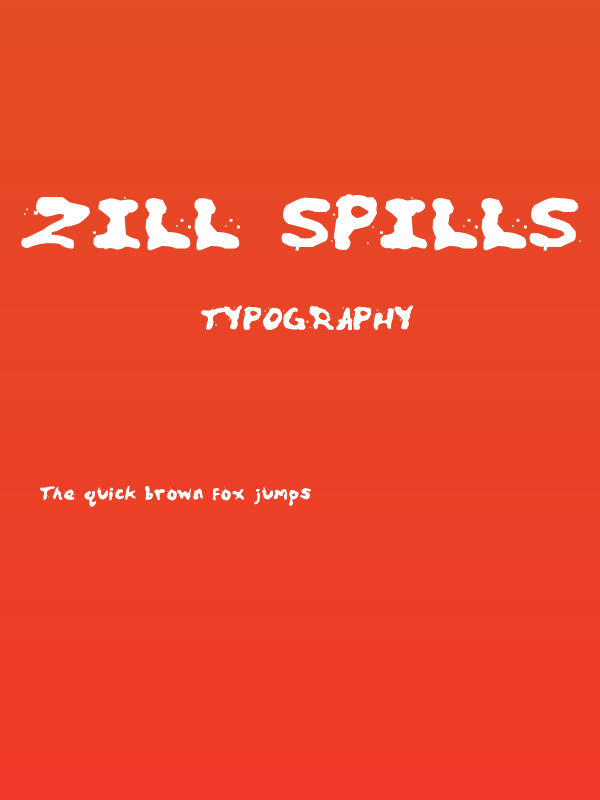Zill Spills Poster