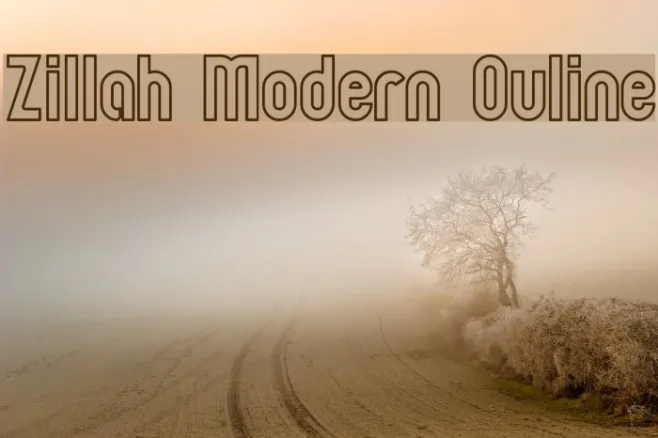 Zillah Modern Ouline Example 3