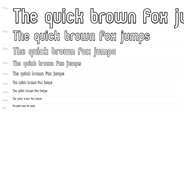 Zillah Modern Ouline Waterfall