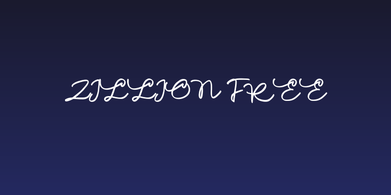 Zillion FREE Social Header